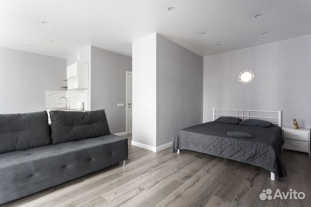 

Квартира-студия, 37 м², 2 кровати