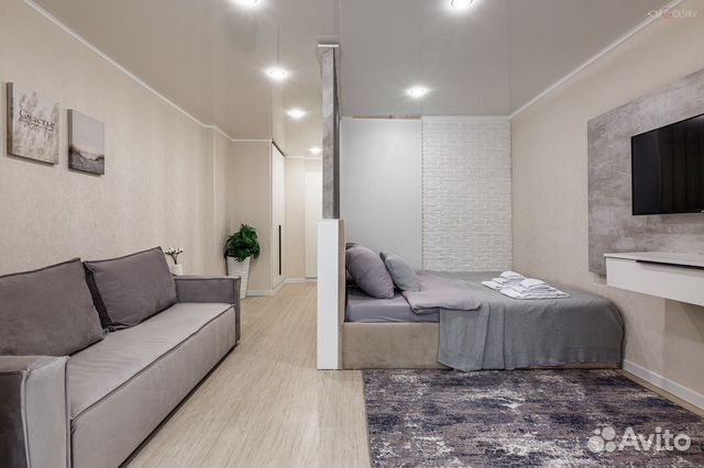 

Квартира-студия, 30 м², 2 кровати