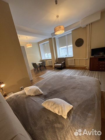 

Квартира-студия, 38 м², 1 кровать