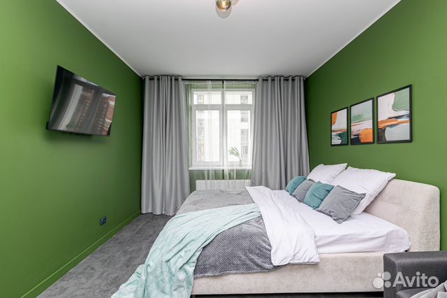 

1-к. квартира, 39,5 м², 1 кровать