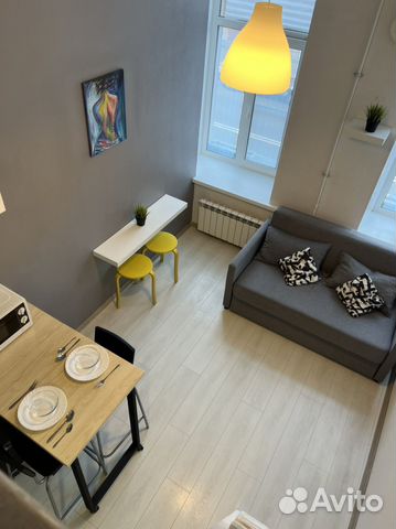 

Квартира-студия, 17 м², 4 кровати