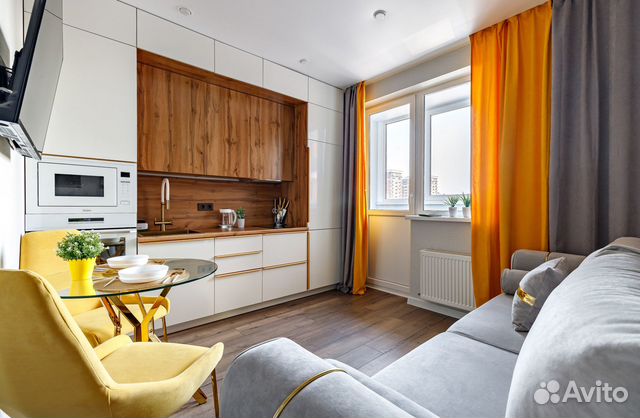 

Квартира-студия, 22 м², 1 кровать