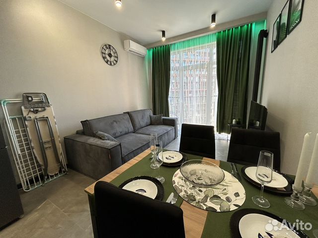 

Квартира-студия, 30 м², 2 кровати