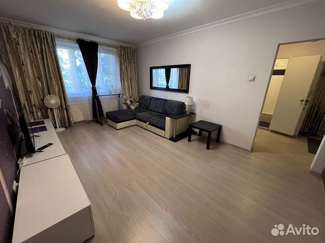 

1-к. квартира, 40 м², 2 кровати