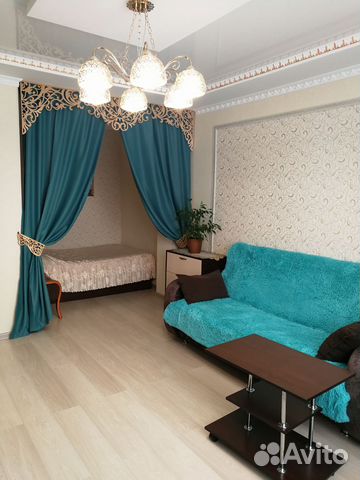 

1-к. квартира, 48 м², 3 кровати