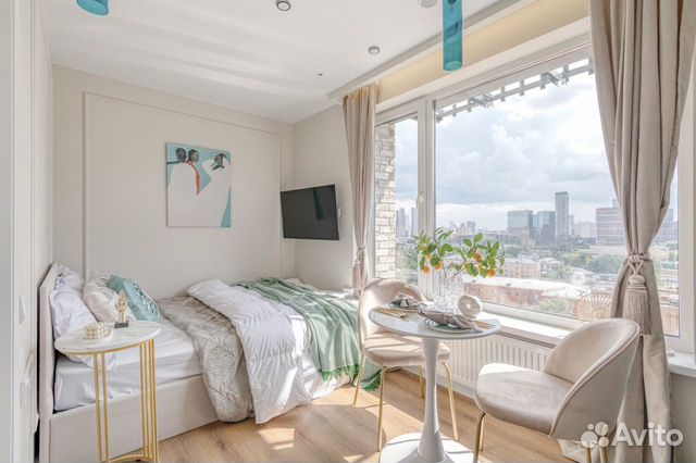 

Квартира-студия, 15 м², 1 кровать