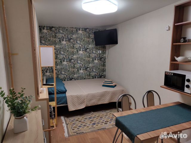 

Квартира-студия, 18 м², 1 кровать