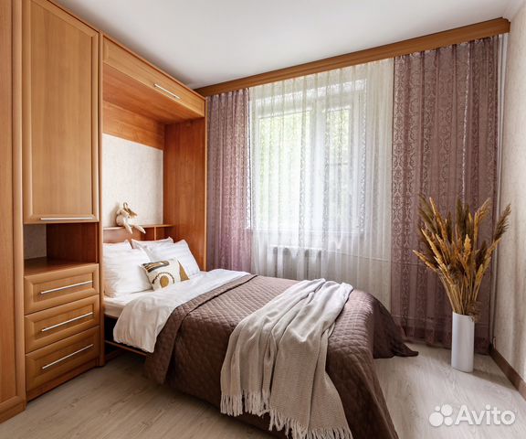 

2-к. квартира, 55 м², 2 кровати