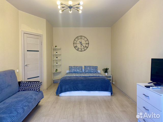 

1-к. квартира, 45 м², 2 кровати