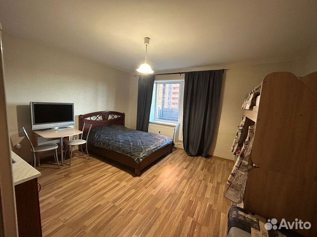 

Квартира-студия, 30 м², 3 кровати