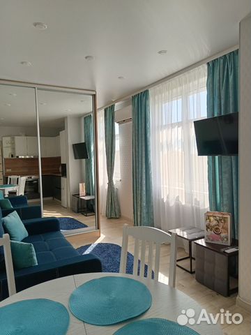 

Квартира-студия, 33 м², 2 кровати