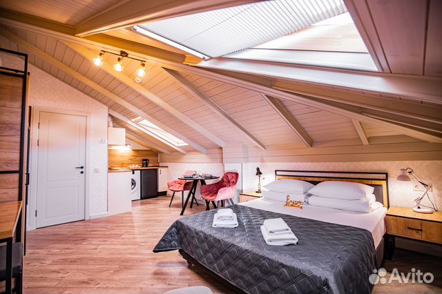 

Квартира-студия, 23 м², 2 кровати
