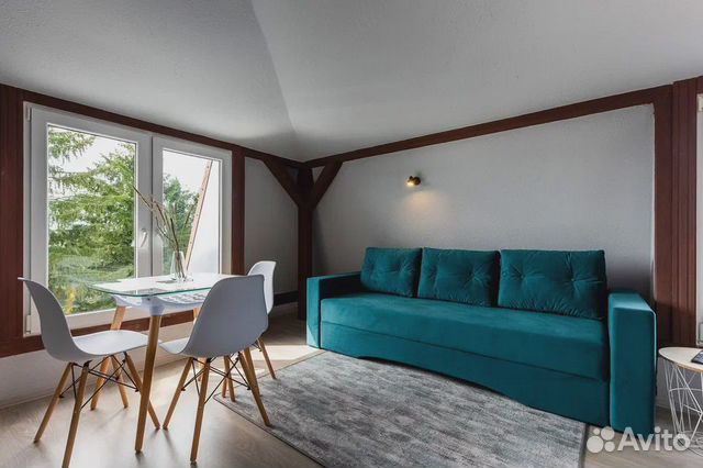 

Квартира-студия, 60 м², 2 кровати