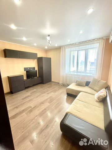 

1-к. квартира, 38 м², 2 кровати