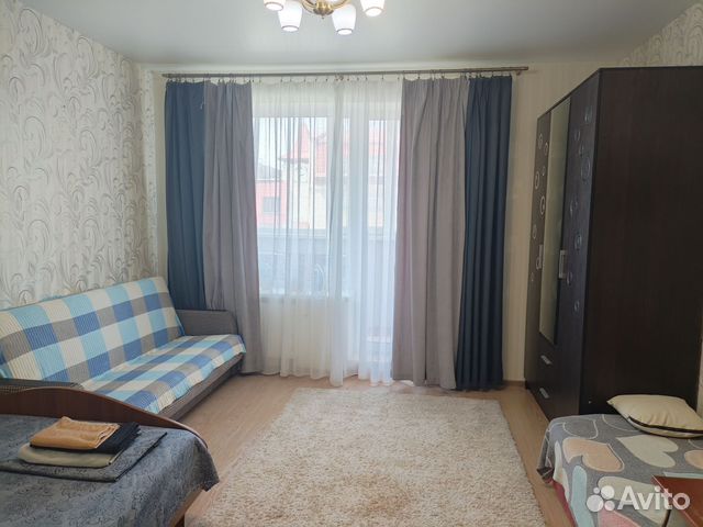 

1-к. квартира, 40 м², 2 кровати