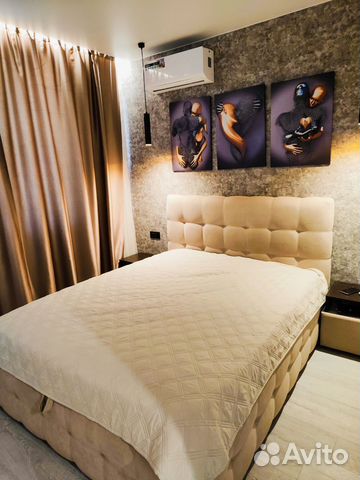 

1-к. квартира, 45 м², 2 кровати