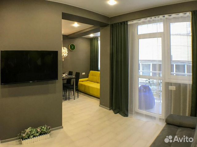 

Квартира-студия, 25,5 м², 2 кровати
