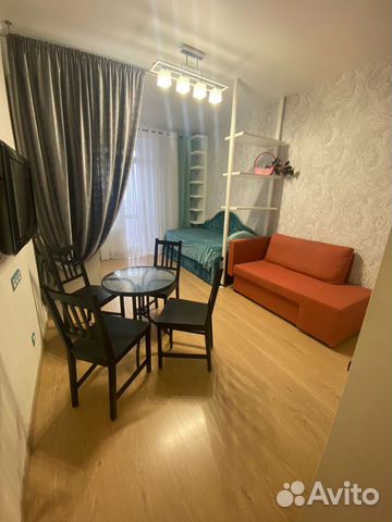 

Квартира-студия, 26 м², 2 кровати