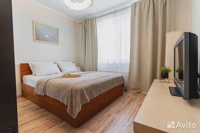 

1-к. квартира, 39 м², 2 кровати