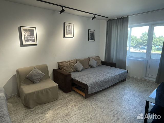 

1-к. квартира, 42 м², 3 кровати