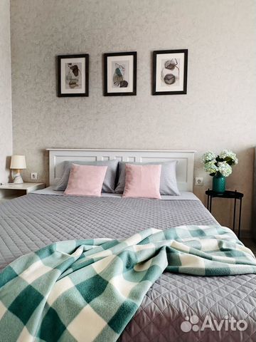 

1-к. квартира, 42 м², 3 кровати