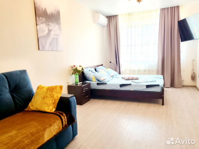 

1-к. квартира, 39 м², 2 кровати