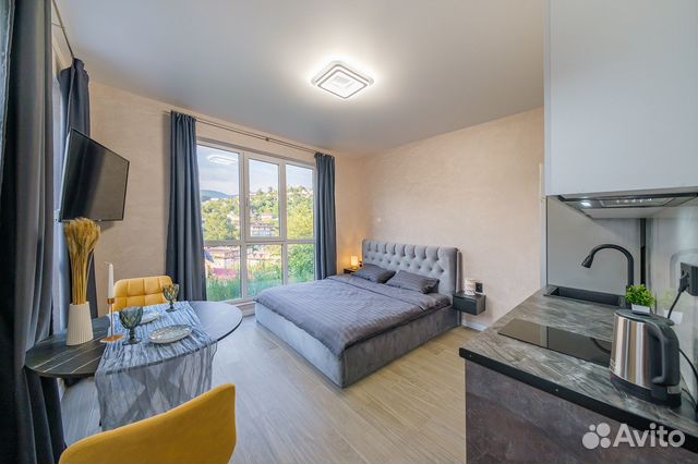 

Квартира-студия, 35 м², 1 кровать