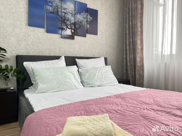 

1-к. квартира, 38 м², 2 кровати
