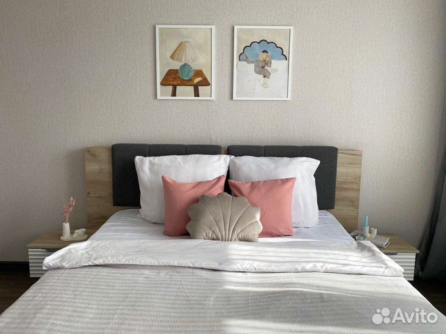 

1-к. квартира, 47 м², 2 кровати