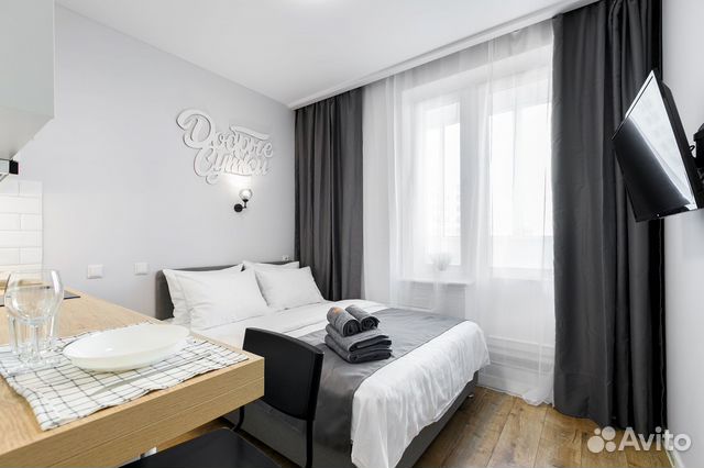 

Квартира-студия, 12 м², 1 кровать
