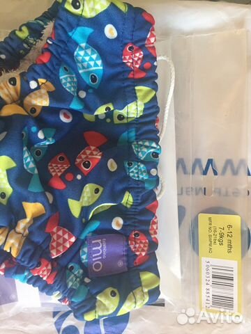 Трусики плавки для бассейна bambino mio. Новые, в