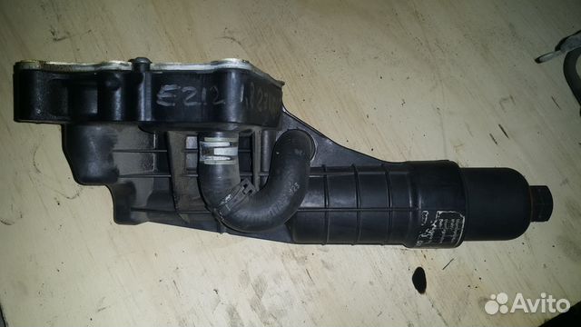 Корпус масляного фильтра Мерседес Е212 1.8 271 Корпус масляного фильтра Мерседес Е212 1.8 271