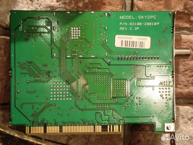 DVB карта PCI - TechniSat SkyStar2 DVB карта PCI - TechniSat SkyStar2