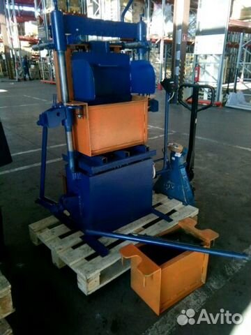 Станок для арболитовых блоков