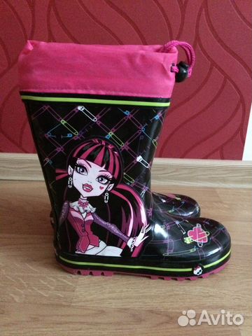 Резиновые сапоги Monster High