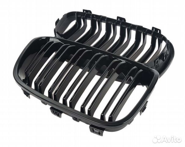 Черные решетки М стиль BMW F20 F21 Черные решетки М стиль BMW F20 F21