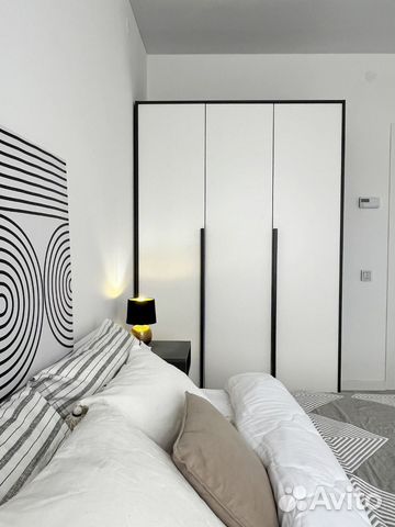 

1-к. квартира, 34 м², 2 кровати