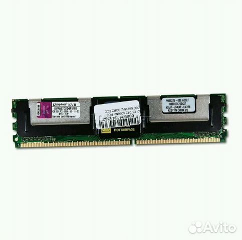 FB-dimm Серверная память Kingston KVR667D2Q8F5/4G