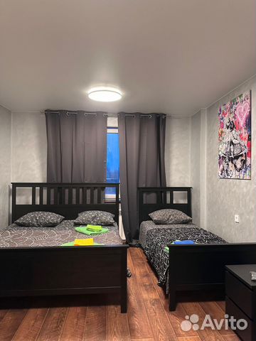 

1-к. квартира, 40 м², 4 кровати