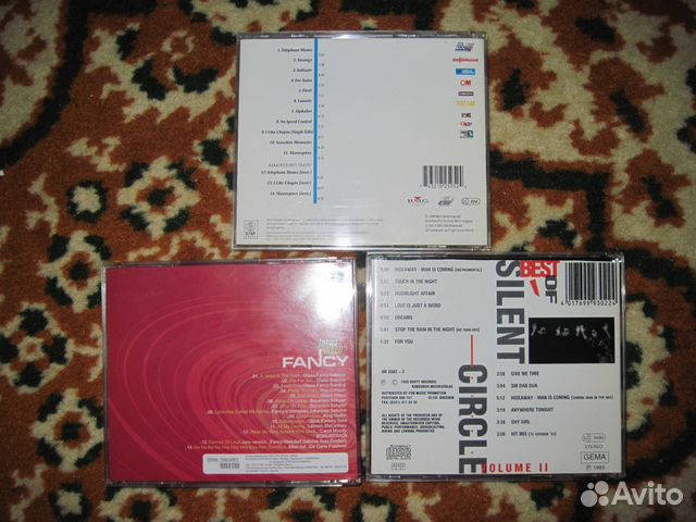 Gazebo, Fancy, Silent Circle, Radiorama (CD rare)