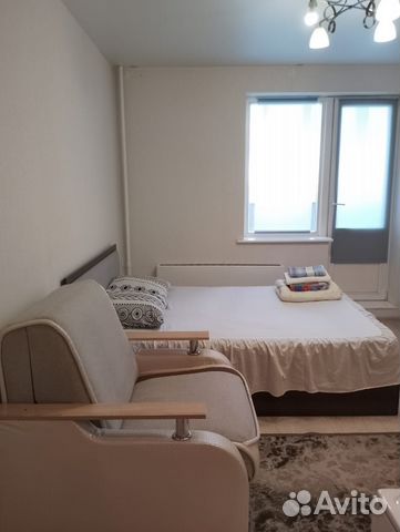 

Квартира-студия, 25 м², 2 кровати