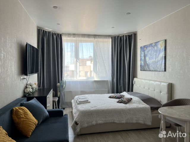 

Квартира-студия, 25 м², 2 кровати