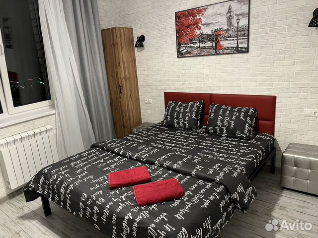 

1-к. квартира, 30 м², 2 кровати