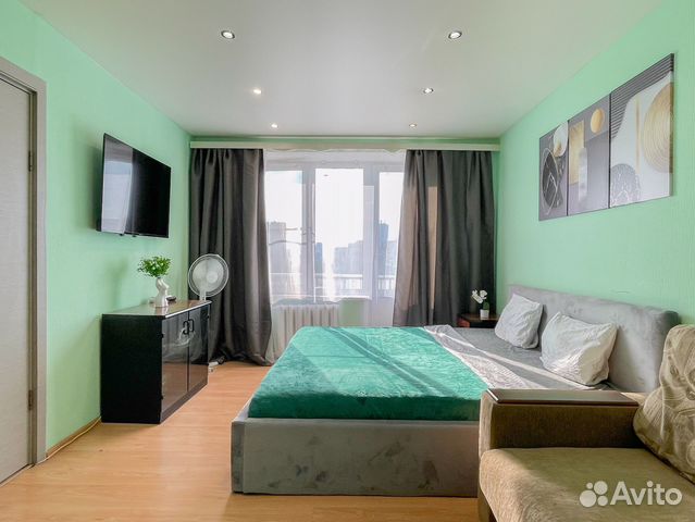 

1-к. квартира, 35 м², 2 кровати