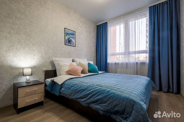 

1-к. квартира, 41 м², 2 кровати