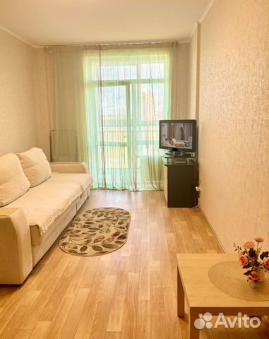 

1-к. квартира, 40 м², 2 кровати