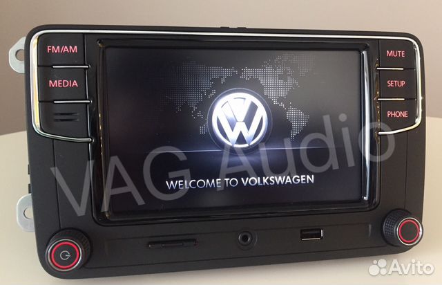 Штатная магнитола VW RCD330 Plus Установка Доставк