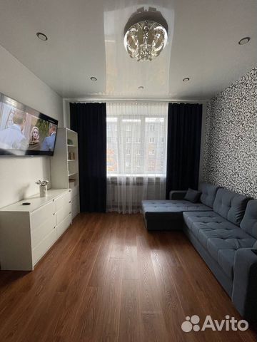 

1-к. квартира, 40 м², 2 кровати