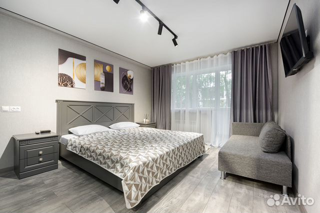 

1-к. квартира, 38 м², 2 кровати