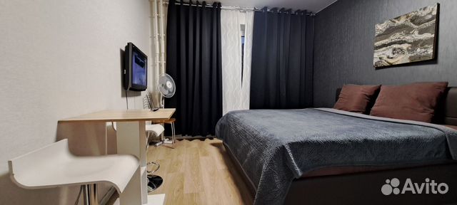 

Квартира-студия, 24 м², 1 кровать